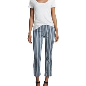 7 for all mankind cropped straight leg Jeans
